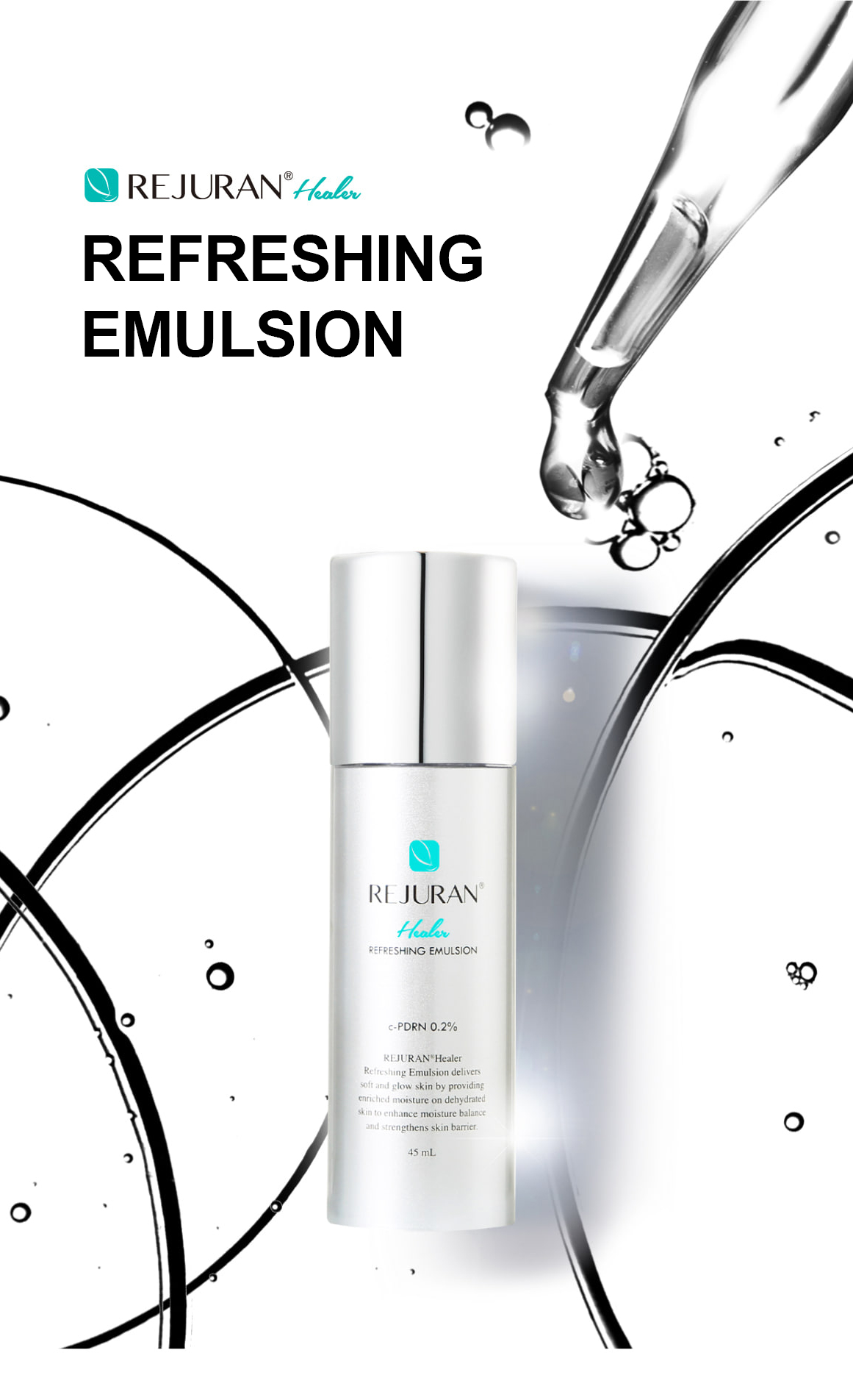 Rejuran Healer Refreshing Emulsion - image 7