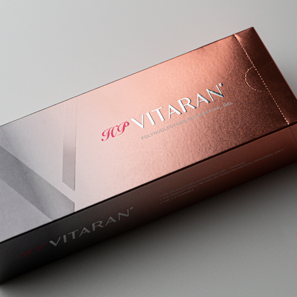 HP Vitaran polynucleotide intradermal gel box packaging