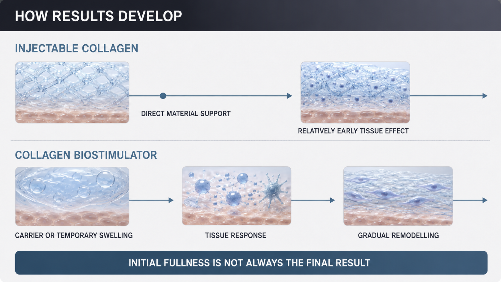 How Results and Volume Develop